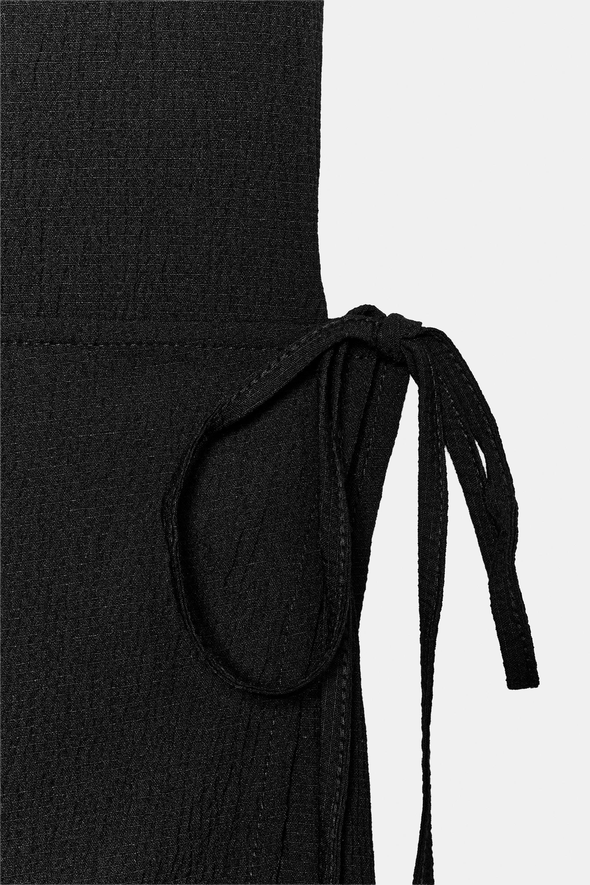 SASH DETAIL SLEEVELESS DRESS